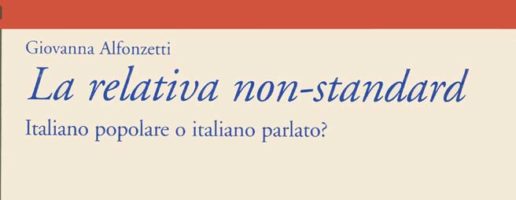Giovanna Alfonzetti | La relativa non-standard
