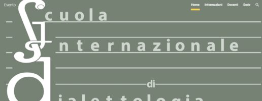 V Edizione della Scuola Internazionale di Dialettologia