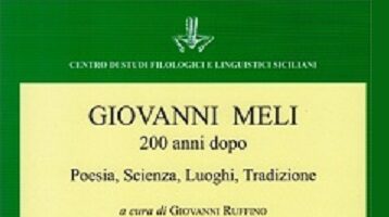 Ruffino Giovanni | Giovanni Meli. 200 anni dopo.  Poesia, scienza, luoghi, tradizione